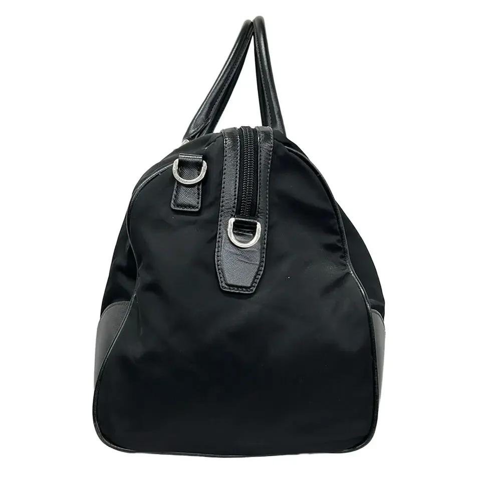 Prada Boston Bag VS0350 Nylon Leather